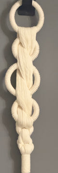 4 ring macrame wall hanging