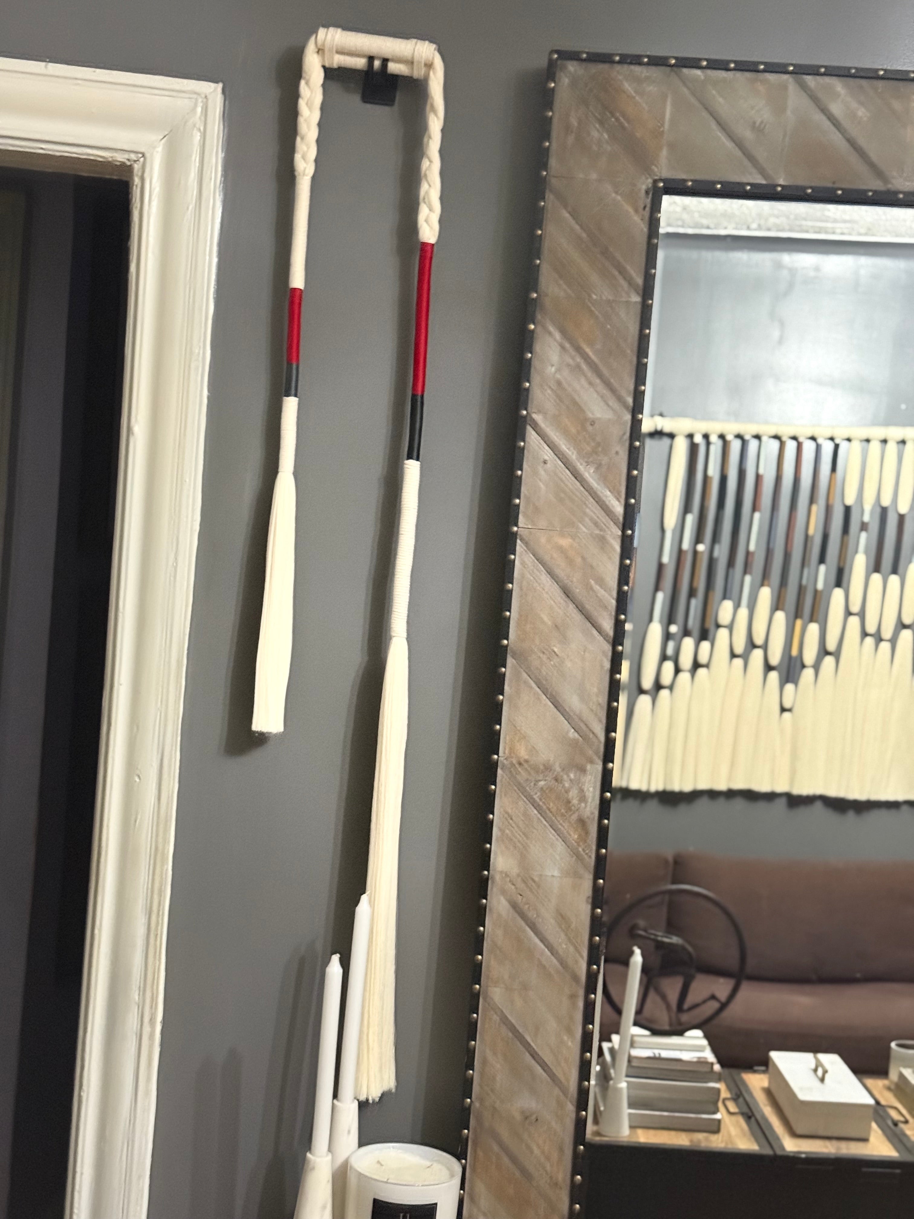Dual-Tone Modern Macrame Wall Hanging